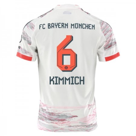 Fotbalové dresy FC Bayern Mnichov Joshua Kimmich 6 Venkovní Dres 2025-26 Krátký Rukáv